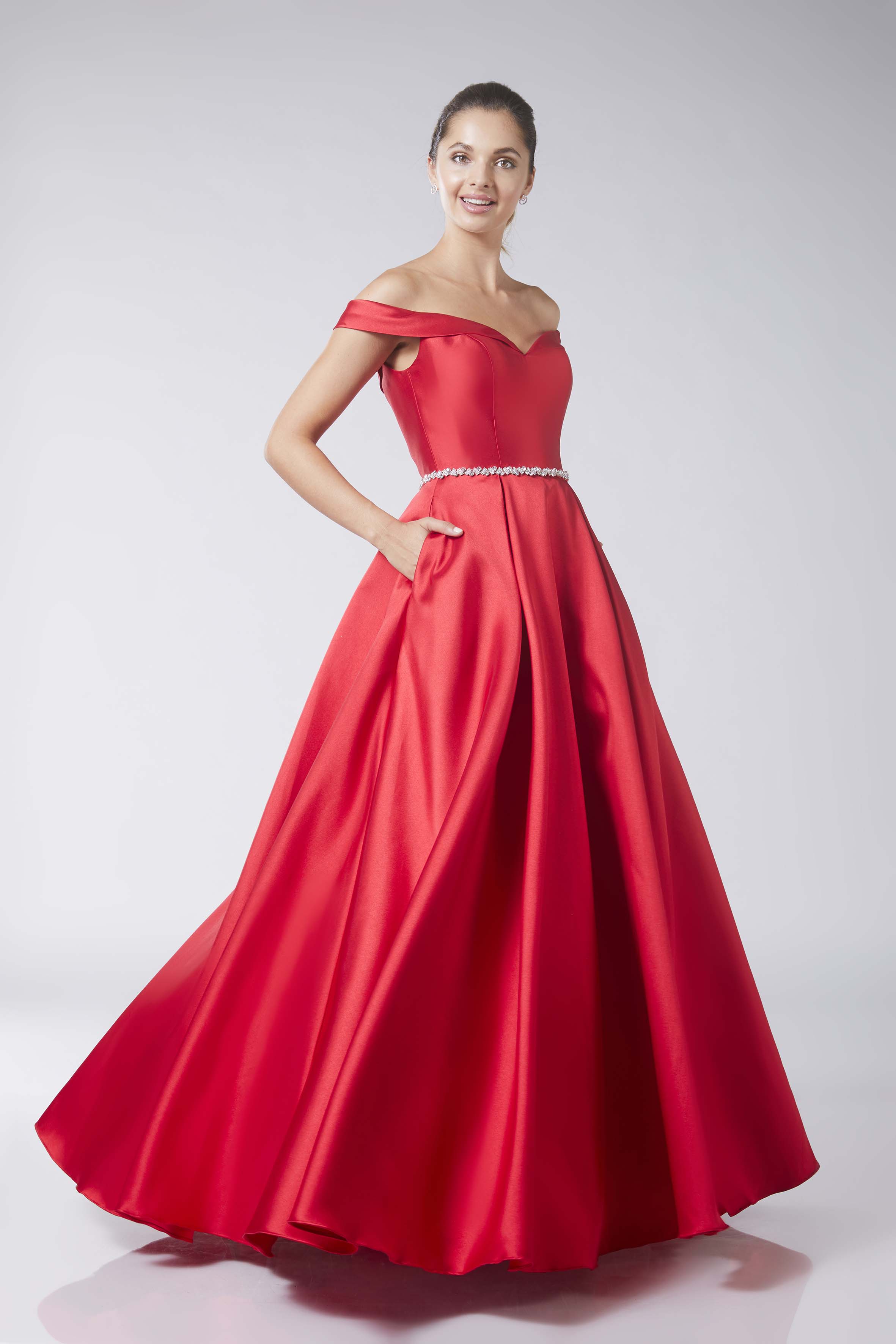 best fabric for evening gowns